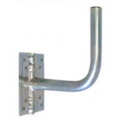 Supporto palo muro d 40 L 25